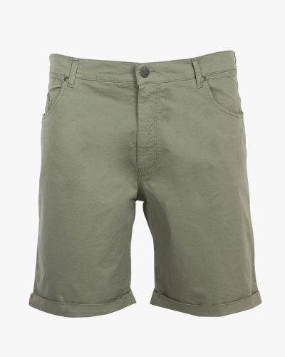 Short chino 5 poches grande taille vert tilleul