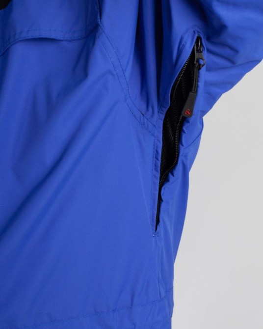 Veste de ski grande taille 3 en 1 Davos bleu