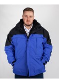 Veste de ski grande taille 3 en 1 Davos bleu