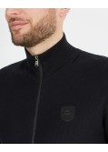 Gilet zippé grande taille noir