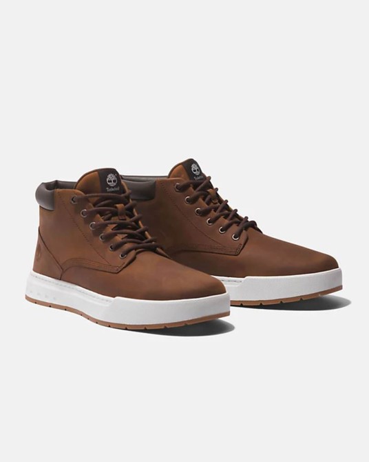 Sneakers Maple Grove Chukka grande taille marron