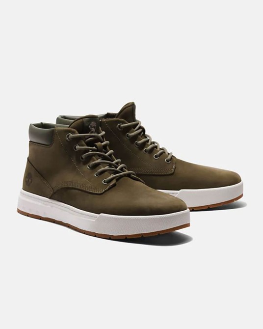 Sneakers Maple Grove Chukka grande taille vert kaki