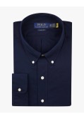 Chemise popeline grande taille bleu marine