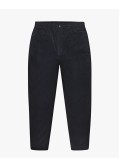 Pantalon velours grande taille bleu marine