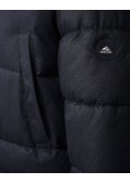 Parka longue grande taille bleu marine