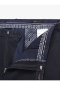 Pantalon chino structuré grande taille bleu marine