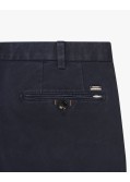 Pantalon chino structuré grande taille bleu marine