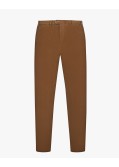 Pantalon chino structuré grande taille marron