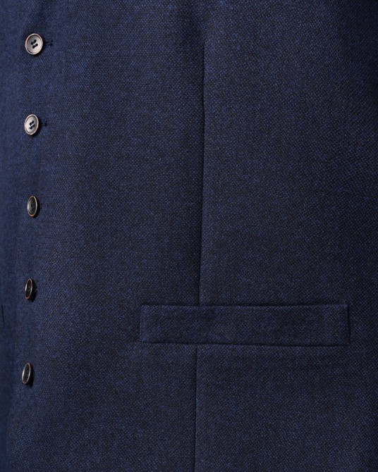 Veste en polylaine grande taille bleu marine