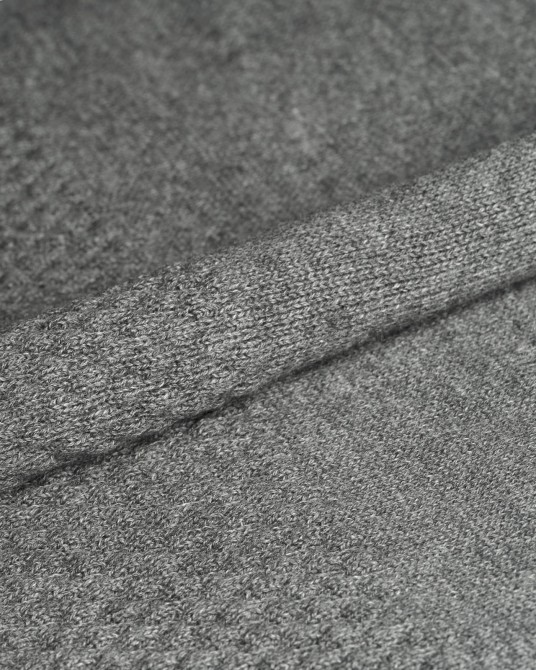 Gilet zippé grande taille gris