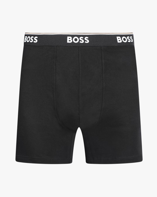 Pack de 3 boxers long grande taille noir