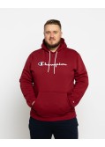 Sweat à capuche grande taille rouge