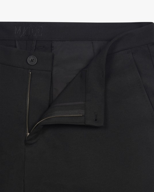 Pantalon chino grande taille noir