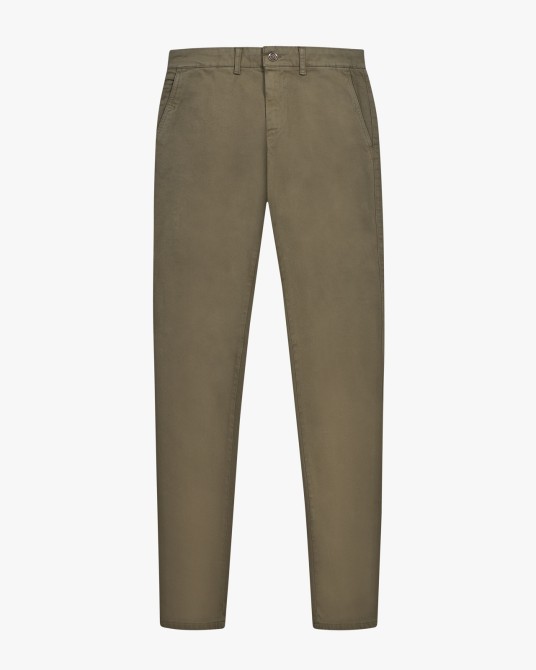 Pantalon chino taupe pour homme grand