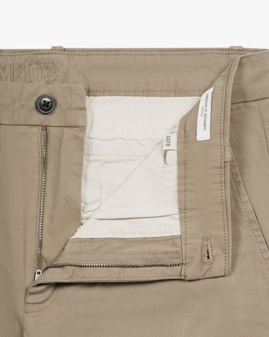 Pantalon chino camel grande longueur de jambe 38US