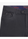 Pantalon chino grande taille bleu marine