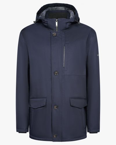 Parka Rainseries grande taille bleu marine