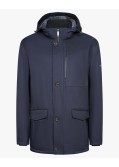 Parka Rainseries grande taille bleu marine