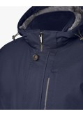 Parka Rainseries grande taille bleu marine