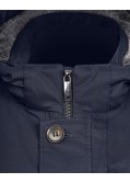 Parka Rainseries grande taille bleu marine