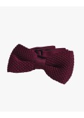 Nœud papillon 56 cm en tricot bordeaux