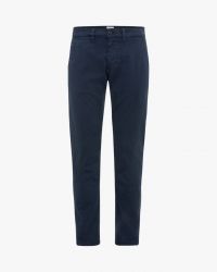 Pantalon chino bleu marine pour homme grand 38US en coton