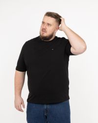 T-shirt stretch grande taille noir