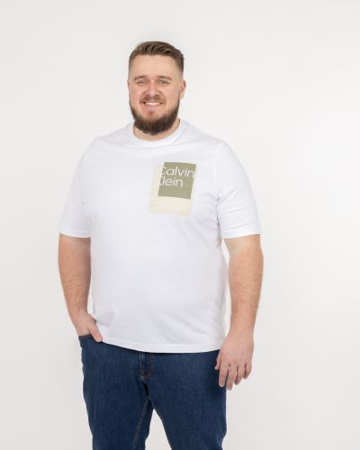 T-shirt grande taille blanc