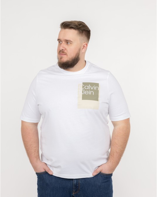 T-shirt grande taille blanc