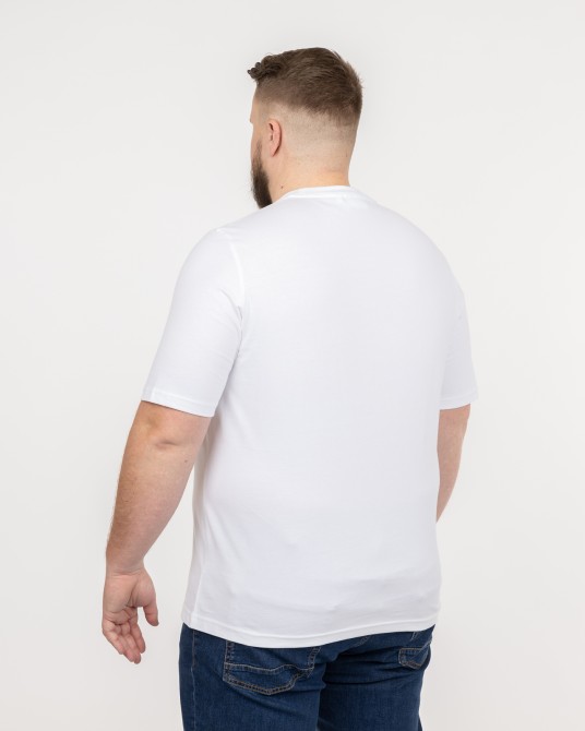 T-shirt grande taille blanc