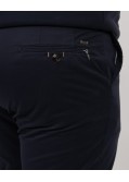 Pantalon chino grande taille bleu marine