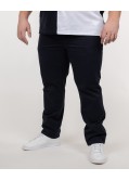 Pantalon chino grande taille bleu marine