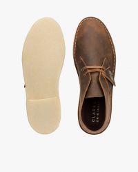 Chaussures Desert nubuck grande taille marron