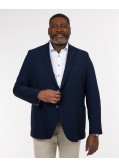 Veste seersucker pour homme grand bleu marine