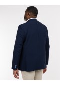 Veste seersucker pour homme grand bleu marine