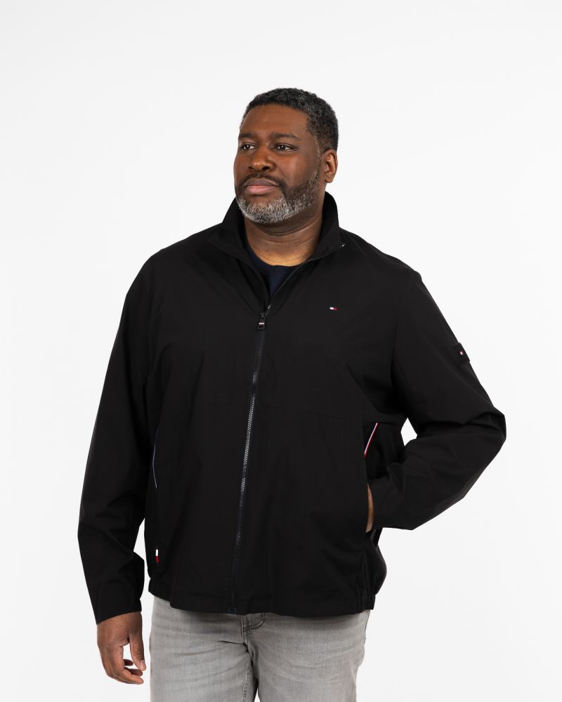 Blouson léger grande taille noir