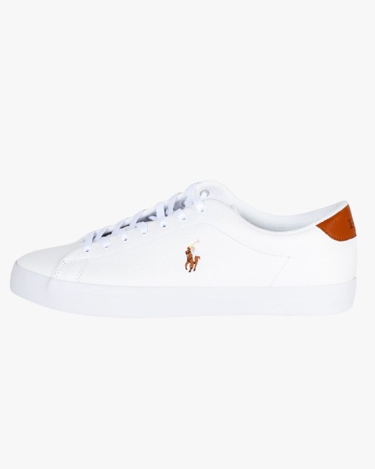 Sneaker Longwood grande taille en cuir blanc