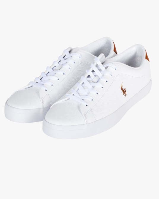 Sneaker Longwood grande taille en cuir blanc