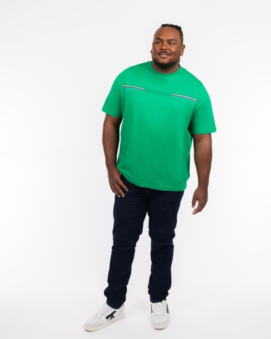 T-shirt grande taille vert