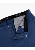 Pantalon chino twill grande taille bleu