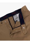 Pantalon chino twill grande taille beige