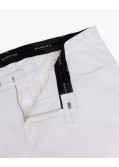 Pantalon chino twill grande taille blanc