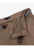 Pantalon chino avec ceinture grande taille grand taupe