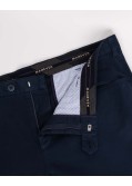 Pantalon chino twill grande taille bleu marine