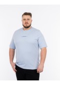 T-shirt avec dos graphique grande taille bleu ciel