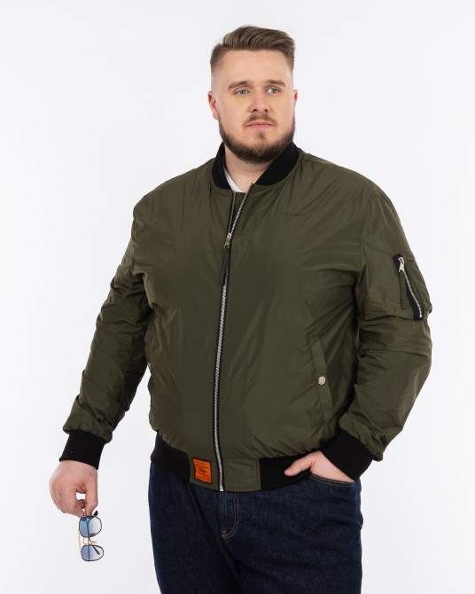 Bombers MA1 grande taille vert kaki