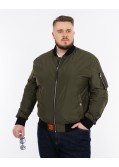 Bombers MA1 grande taille vert kaki