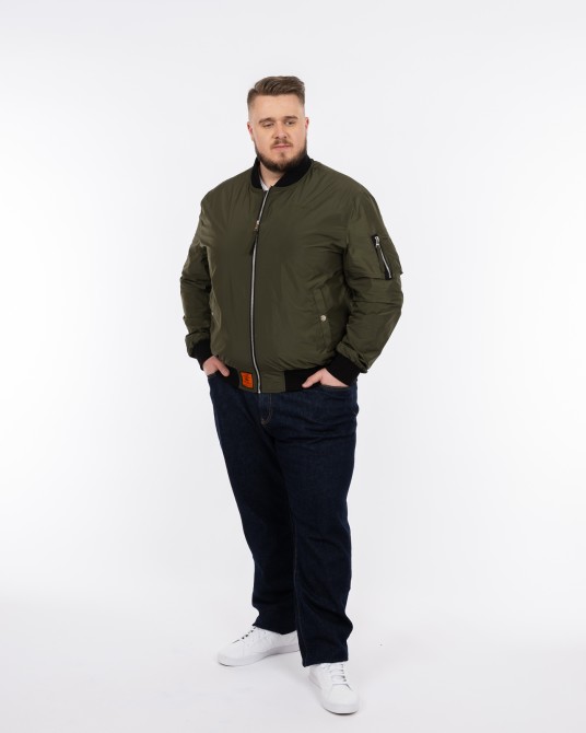 Bombers MA1 grande taille vert kaki