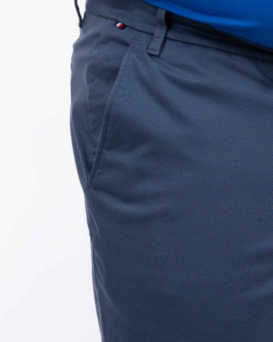 Short grande taille bleu marine