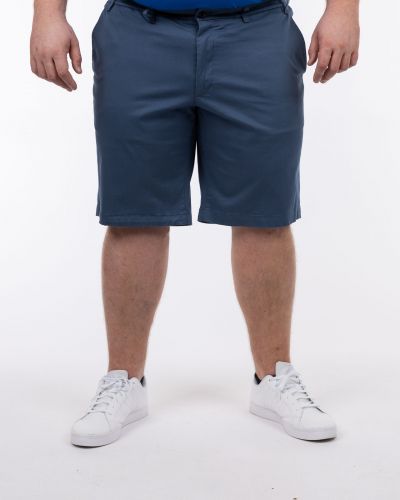 Short grande taille bleu marine